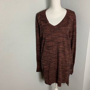 Logo Lori Goldstein 2x sweater work pockets